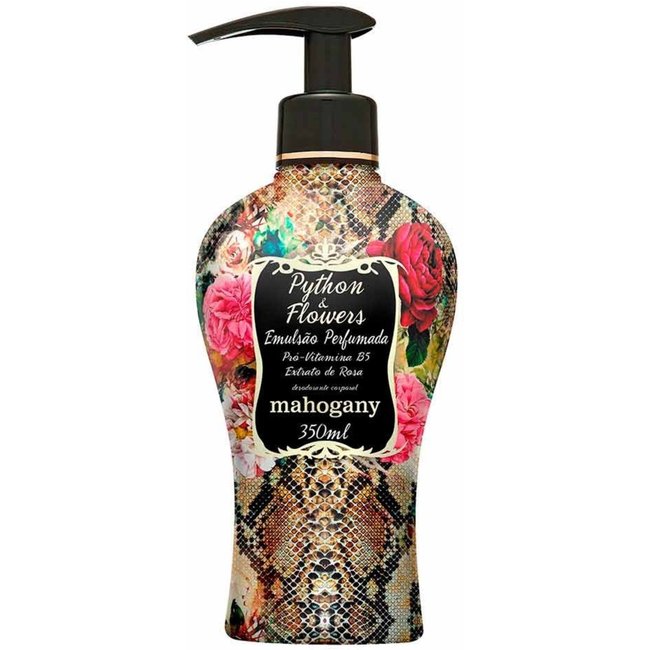 Mahogany Hidratante Python E Flowers 350Ml