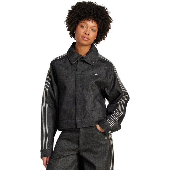 Premium Essentials Denim Jacket adidas Originals Preto