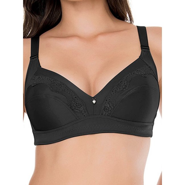 Sutiã sem Aro e sem Bojo Dilady 12371 Preto