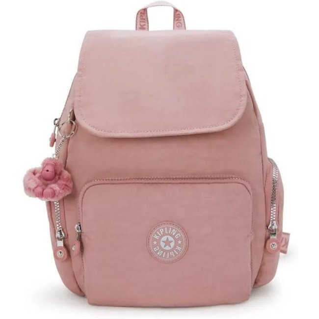 Mochila Kipling City Zip S Glorious Pink