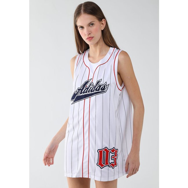 Vestido Feminino adidas Originals Baseball Branco