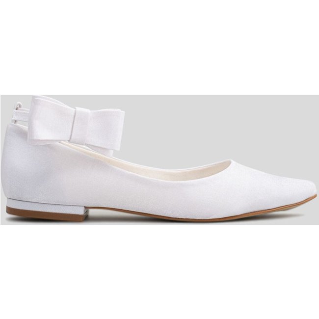 Sapatilha Noiva Com Laço CBK Velvet Branco