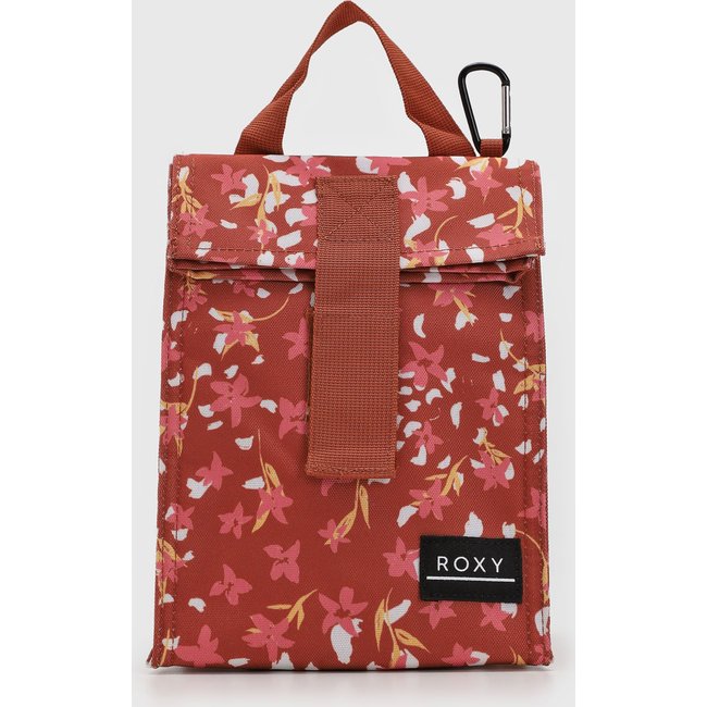 Bolsa Tiracolo Roxy Lunch Hour Floral Vermelha