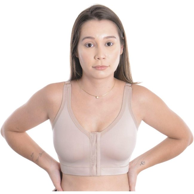 Sutiã Pós Cirúrgico Mamoplastia em Microfibra Feminino Liebe
