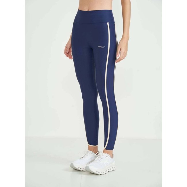 Calca Legging Colcci Sport Perfect Fit Feminina Azul Sped