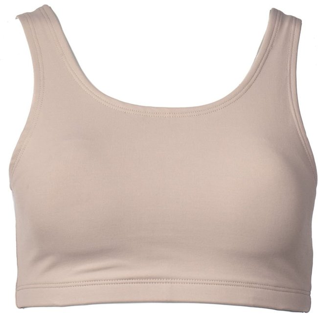 Top Feminino Fila Nadador Essential Sustentação Caqui