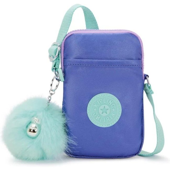 Bolsa Kipling Tally Cosmic Metallic