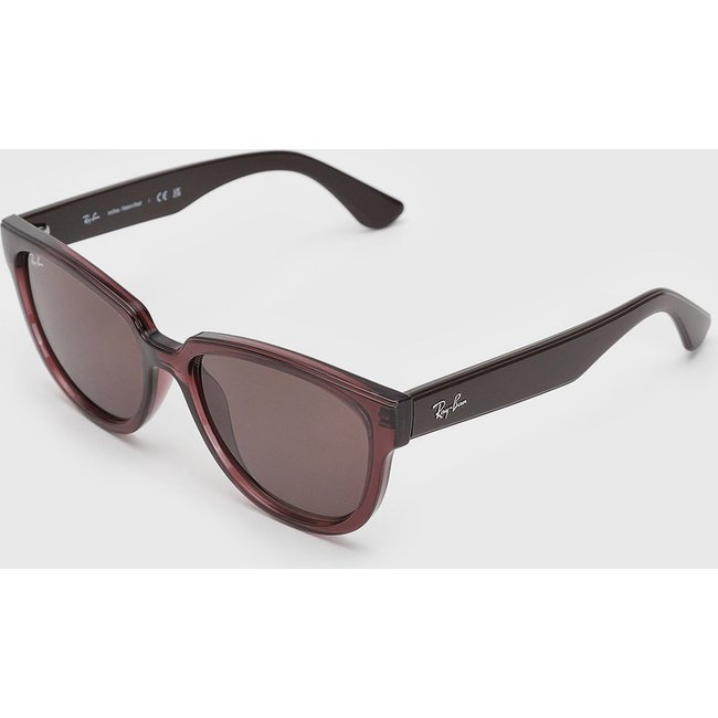 Óculos de Sol Feminino Ray-Ban Armação Vinho Translúcido