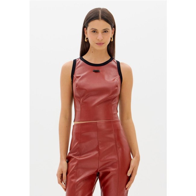 Blusa Justa Sem Mangas Lança Perfume