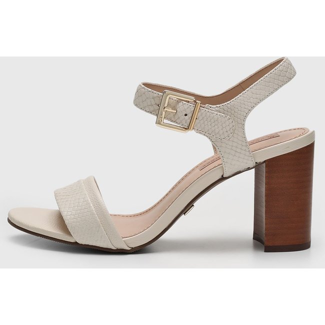 Sandália Jorge Bischoff lezard Off-White