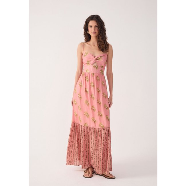 Vestido Feminino Dress To Estampa Oásis Mix Rosa