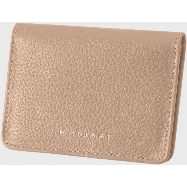 Carteira de Couro Mariart 674 Creme