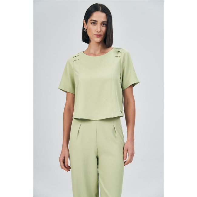 Blusa Cutout Detail Feminina Acostamento