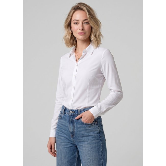 Camisa Intens Manga Longa Viscose Branco