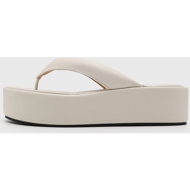 Sandália Feminina Luiza Barcelos Plataforma Off-White