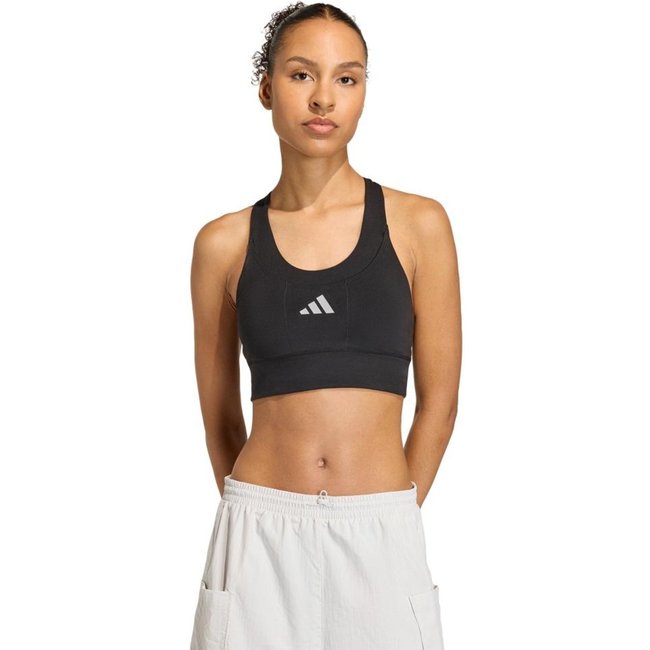 Top Corrida Suporte Médio Bolsos adi365 adidas Performance Preto