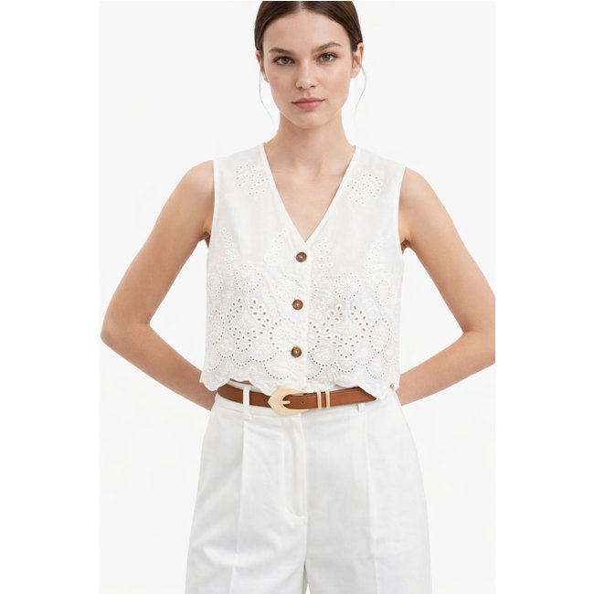 Cinto Fivela Geométrica D Bell Outelet Fashion Caramelo