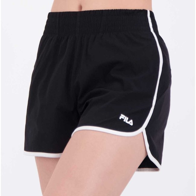 Shorts Fila Essential Floating Feminino Preto e Branco