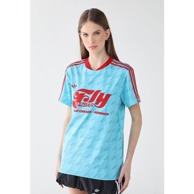 Camiseta Feminina adidas Originals Footie Jersey Azul