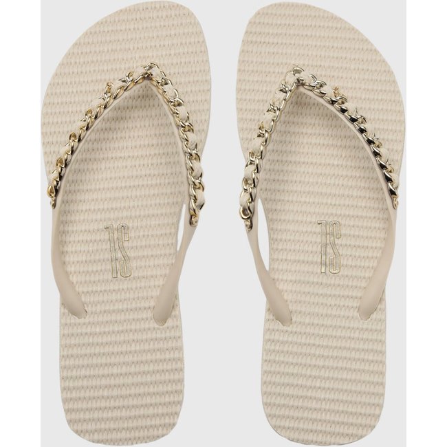 Chinelo Feminino Santa Lolla Corrente Off-White