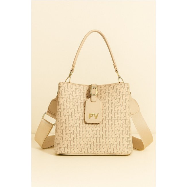 Bolsa Transversal D Bell Outlet Fashion Bege