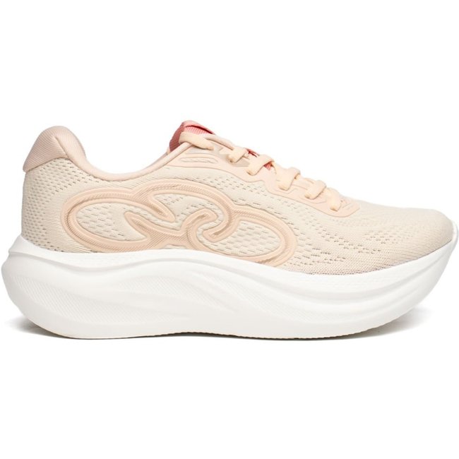 Tênis Feminino Olympikus Rush Hypersox Eleva+ Bege/Salmão