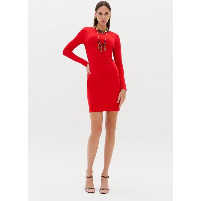 Vestido Curto Decote Costas Lança Perfume