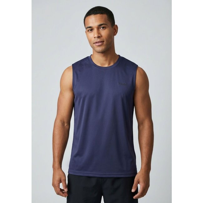 Camiseta Masculina Fila Basic Sports II Azul Marinho