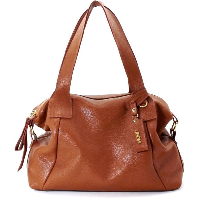 Bolsa Feminina Grife Lirom Sofisticada Em Couro Luxuosa