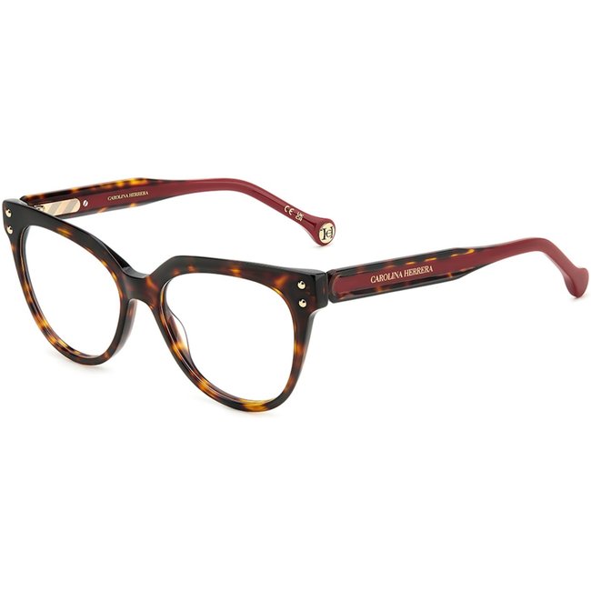 Armação de Óculos Carolina Herrera Her 0224 O63 - Marrom Havana 52