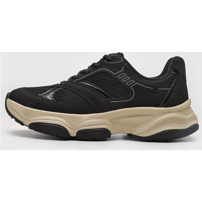 Tênis Feminino Dakota Mesh Preto e Bege