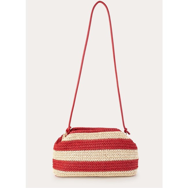 Bolsa Feminina Crossbody Em Palha Hering