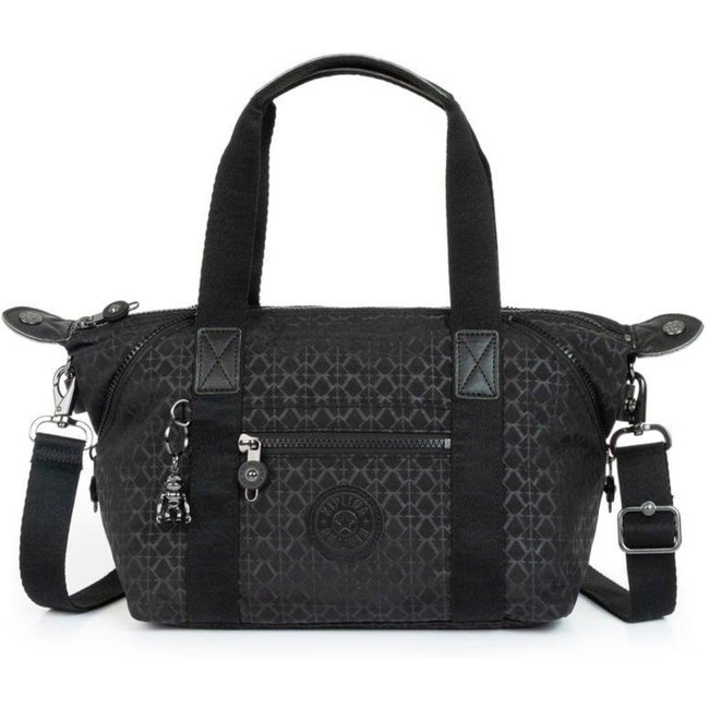 Bolsa De Mão Kipling Art Mini 13L Signature Preto