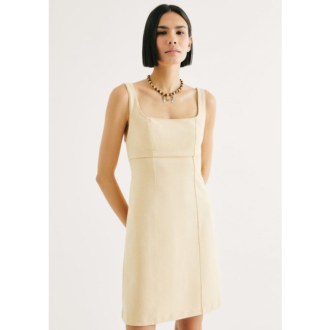 Vestido Curto Slim Em Piquet Hering
