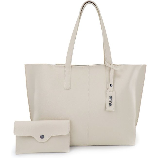 Bolsa Saco Grande Yasmin Retta Oficial Marfim