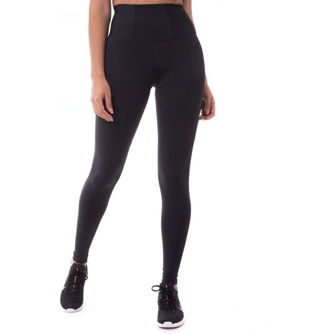 Legging Feminina Estilo Do Corpo Preto