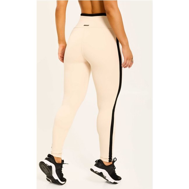 Legging Cosmo Soft Beige Poliamida Donna Carioca
