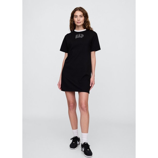 Vestido GAP Curto Logo Preto