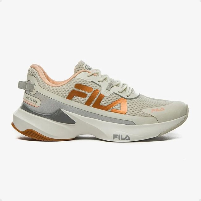 Tênis Running Feminino Fila Recovery Branco