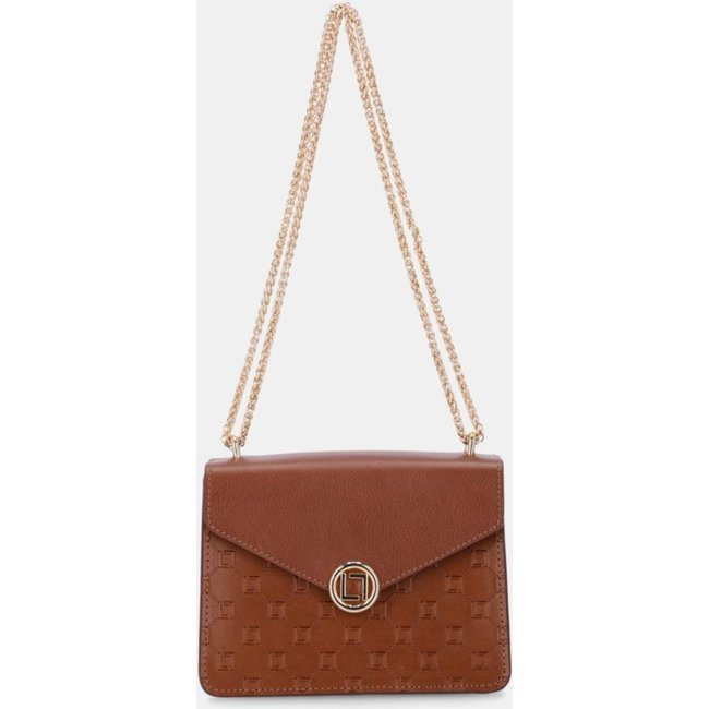 Bolsa Satchel Pequena Luz da Lua - 2000702 Luz Da Lua Marrom