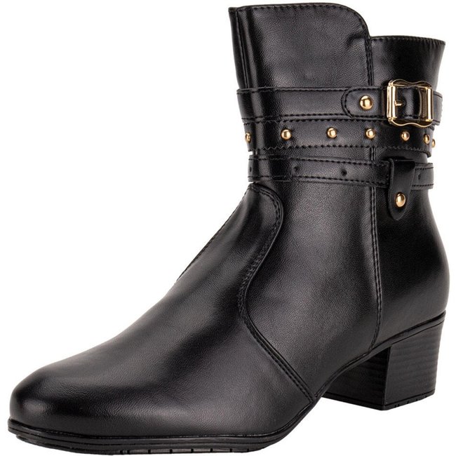 Bota Feminina Cano Baixo Mooncity 72301 0742301 Preto