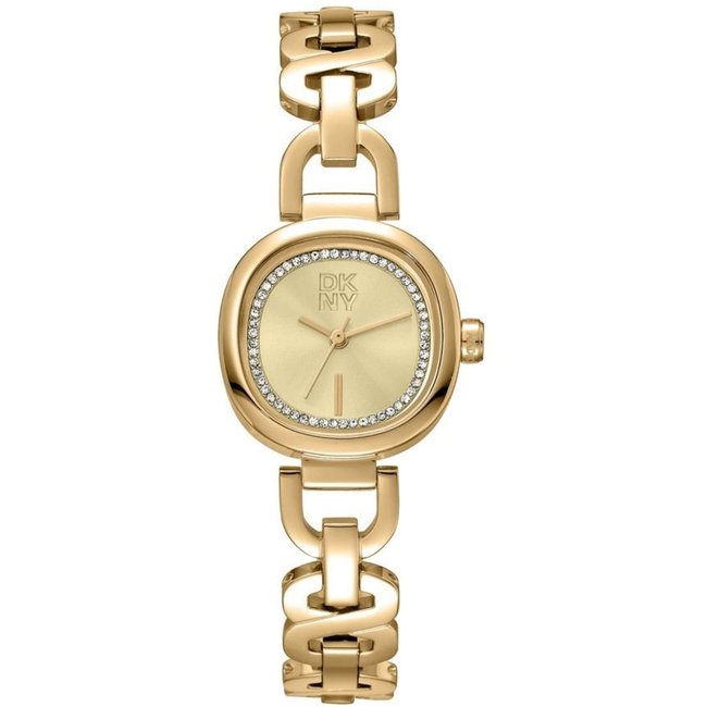 Relógio Feminino DKNY Parsons Dourado Donna Karan Donna Karan