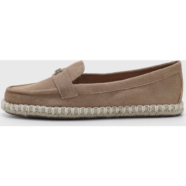 Mocassim Feminino Bottero Detalhe Metalizado Bege