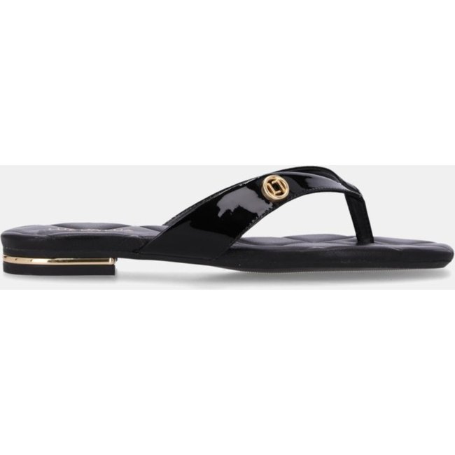 Chinelo Couro Luz da Lua - 80960002 Luz Da Lua Preto