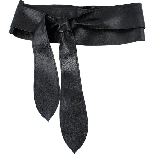 Cinto Nua Duza Faixa De Couro Preto - Milena