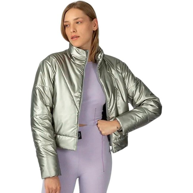 Jaqueta Fila Puffer II Feminina - Prata - fila
