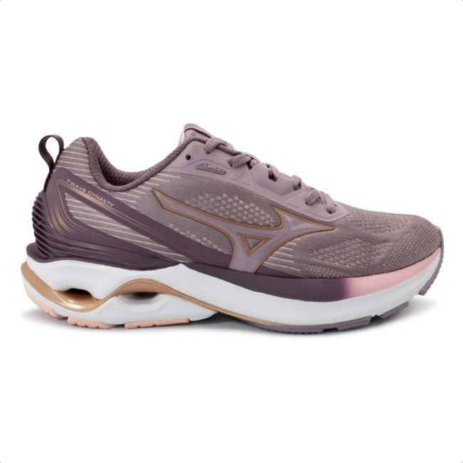 Tênis Mizuno Feminino Wave Dynasty 7 Corrida Rosa
