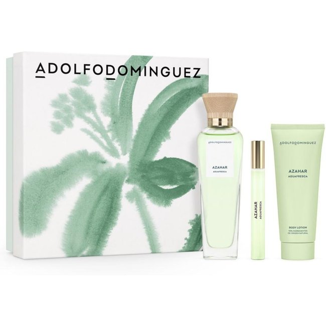 Kit Adolfo Dominguez Agua Fresca Azahar Eau de Toilette 120Ml+2 Produtos