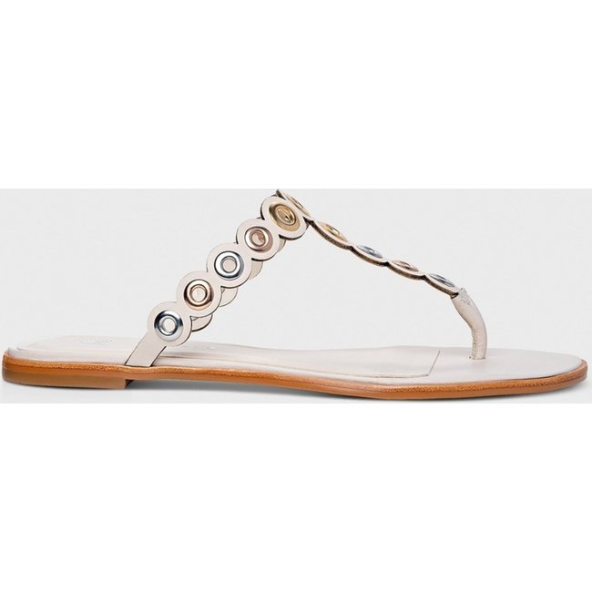 Chinelo Flat Carrano 699030 Off White