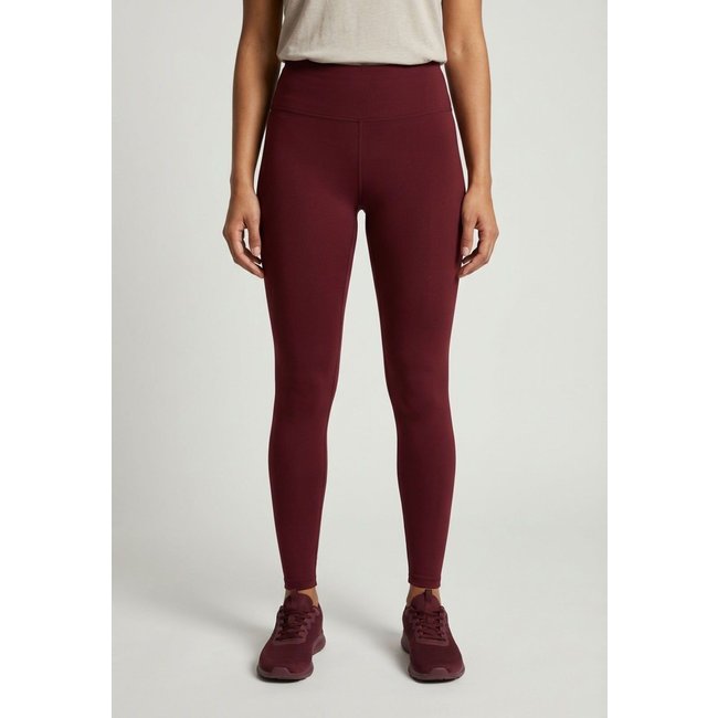 Calça Legging Feminina Colcci Sport Cós Alto Vinho